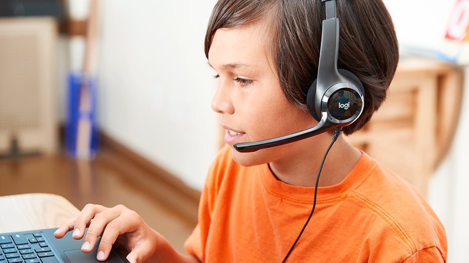 boy-learning-logitech-headset